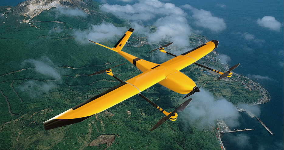 云影C200型電動垂直起降固定翼無人機