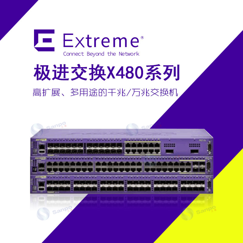 Extreme极进 Summit X480全千兆交换机系列