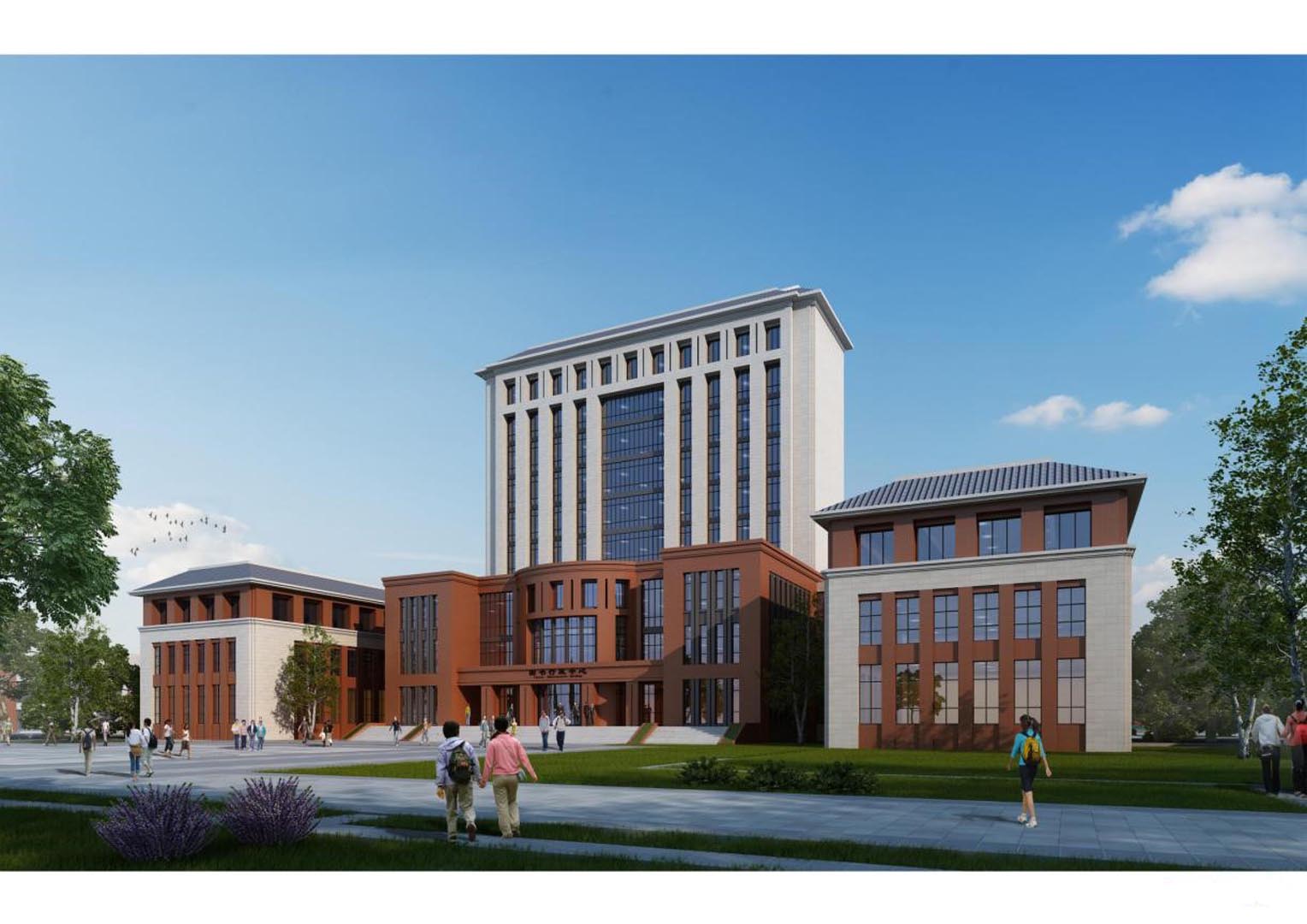 钦州市第十三中学规划与建筑设计-上海杰筑建筑集团有限公司