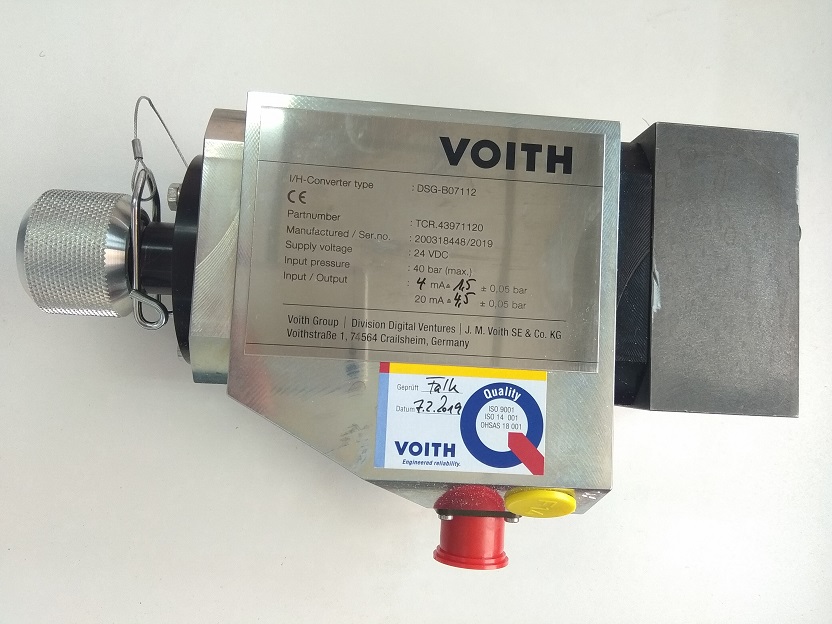 voith i/h dsg-b07112和dsg-b07212福伊特电液转换器