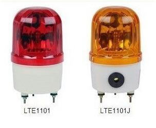 LTE-1101J報警器 頻閃 旋轉警示燈 220V 帶聲音