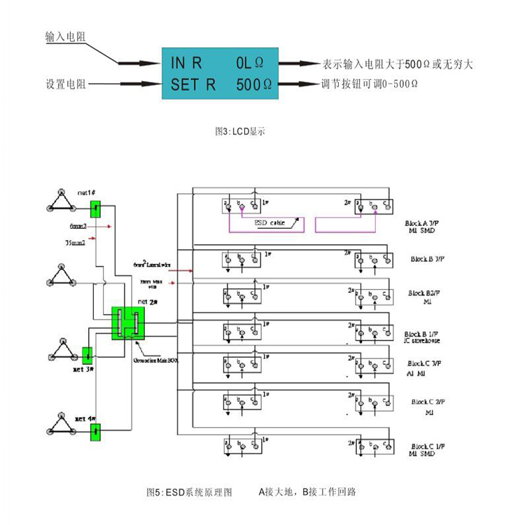 AAC-ENM-I静电接地报警器/静电接地报警仪线路图