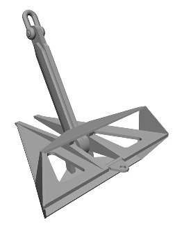 焊接三角锚
