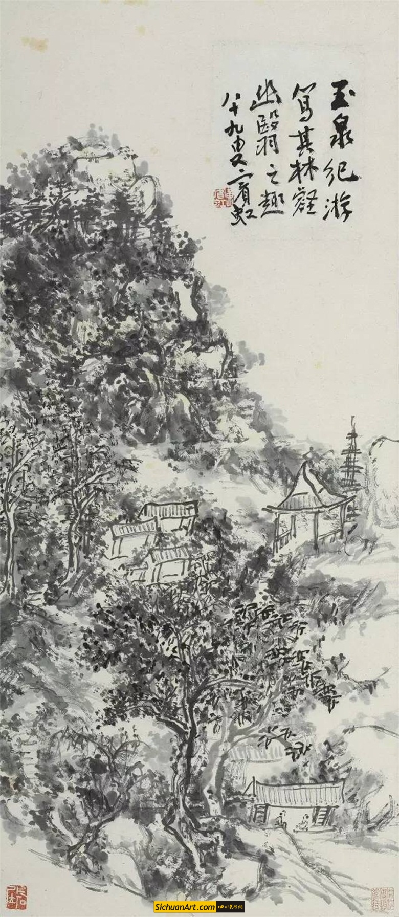 内美静参——黄宾虹山水画展-四川美术网