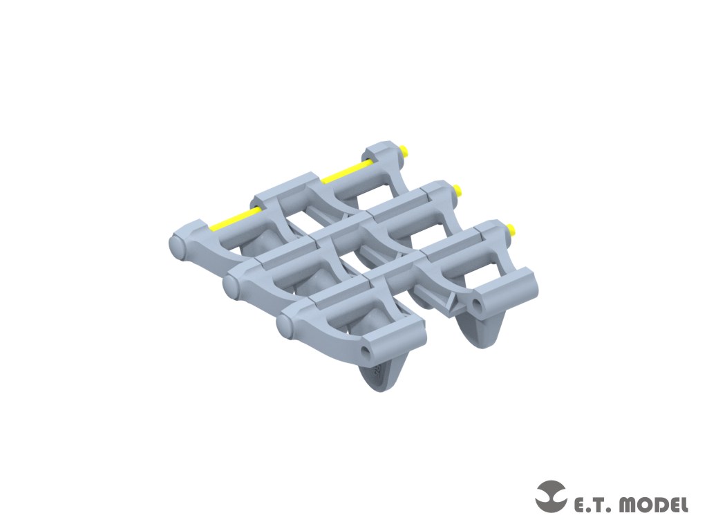 P35 052 WWII German Pz Kpfw II Workable Track 3D Printed 企业官网