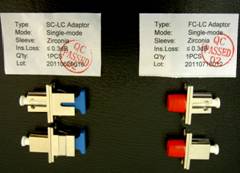 LC型转接法兰（Hybrid LC Type Optic Adaptor Converter）