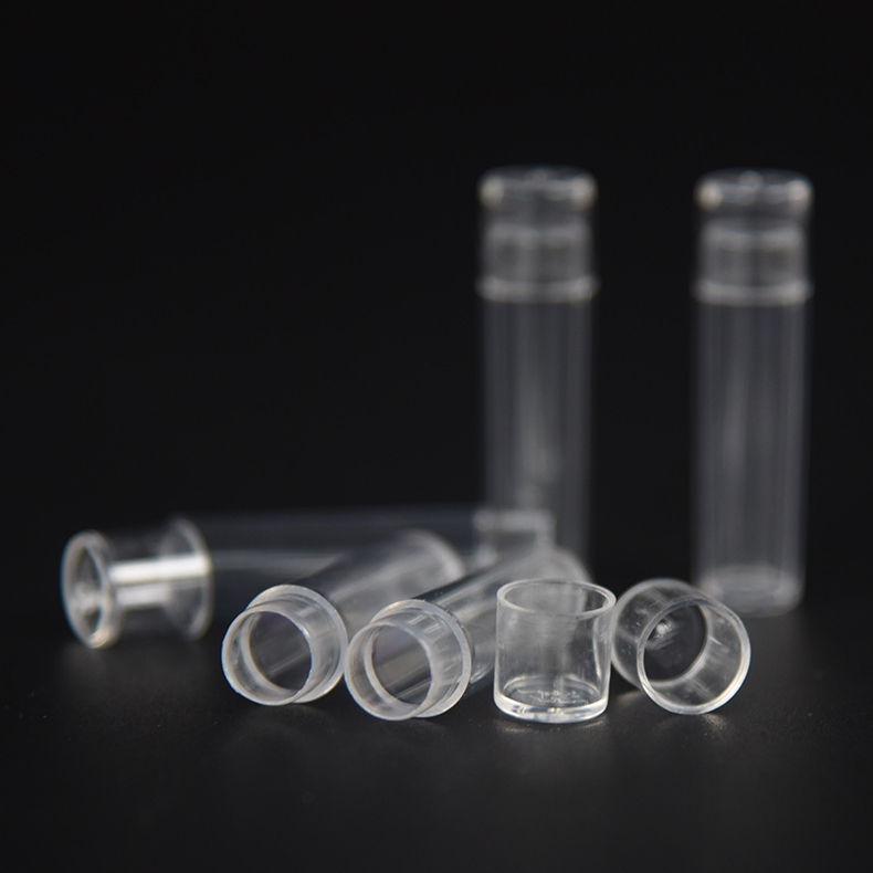1g粉末瓶，PS材質，用于丸劑瓶，拇指瓶，透明小瓶子