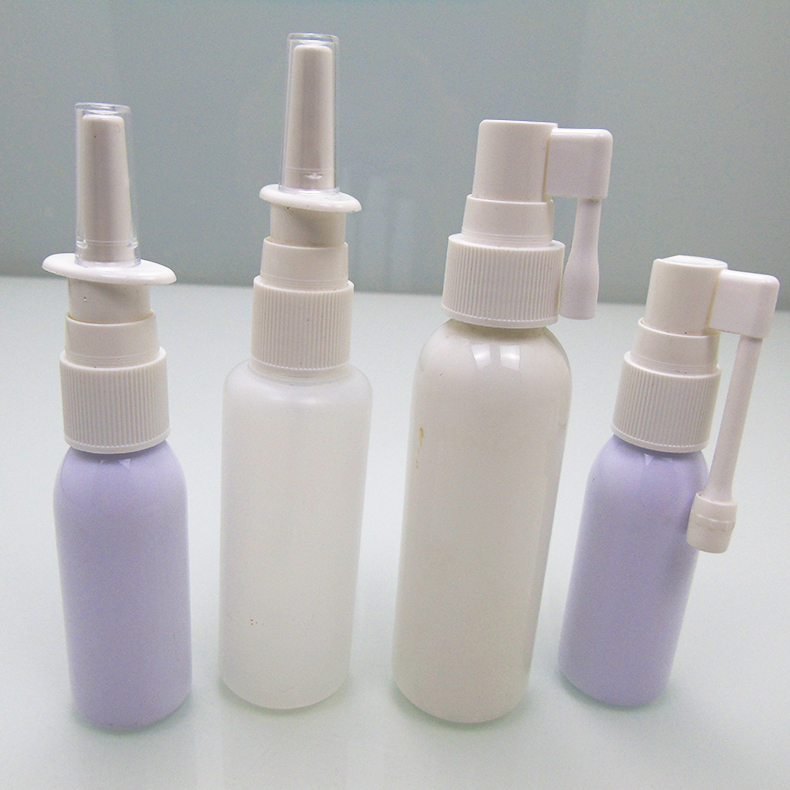 20ml-120ml鼻噴瓶，PET材質，用于噴霧瓶，噴劑瓶，水劑瓶鼻，噴瓶白色空瓶子