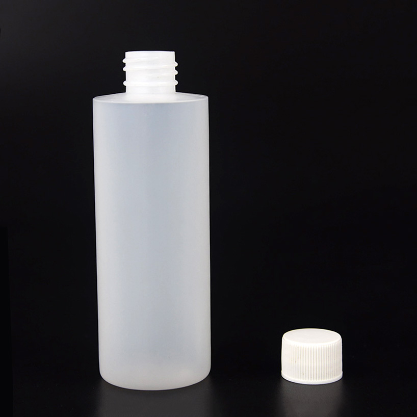 150ml婦科清潔洗液瓶，HDPE材質，用于液體包裝塑料扁瓶，洗液塑料瓶，清潔液體塑料瓶