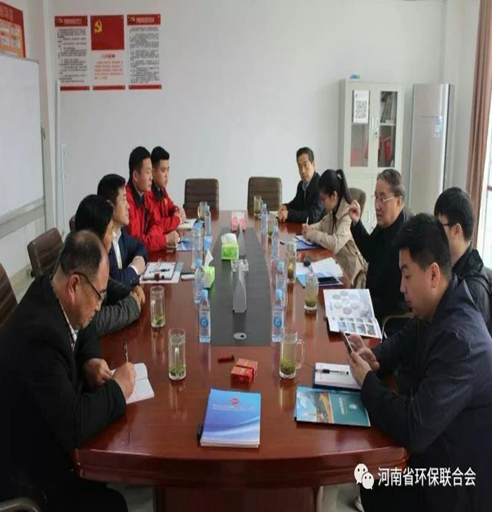 河南省环保联合会集中走访信阳会员单位