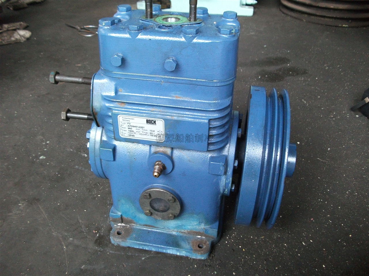德国 BOCK F3开启式压缩机广州市穗深船舶制冷