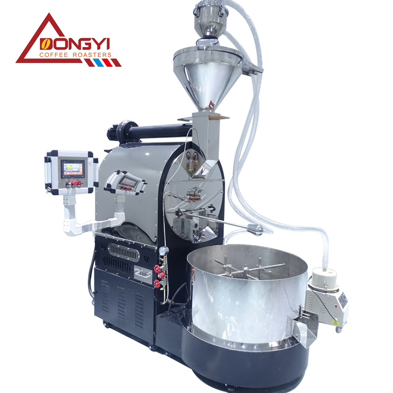 20KG master中型咖啡烘焙机升级版PLC触摸屏控制全自动炒豆机工业级配置
