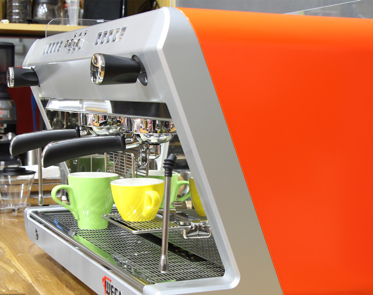 wega io 双头电控咖啡机(亮橙色)