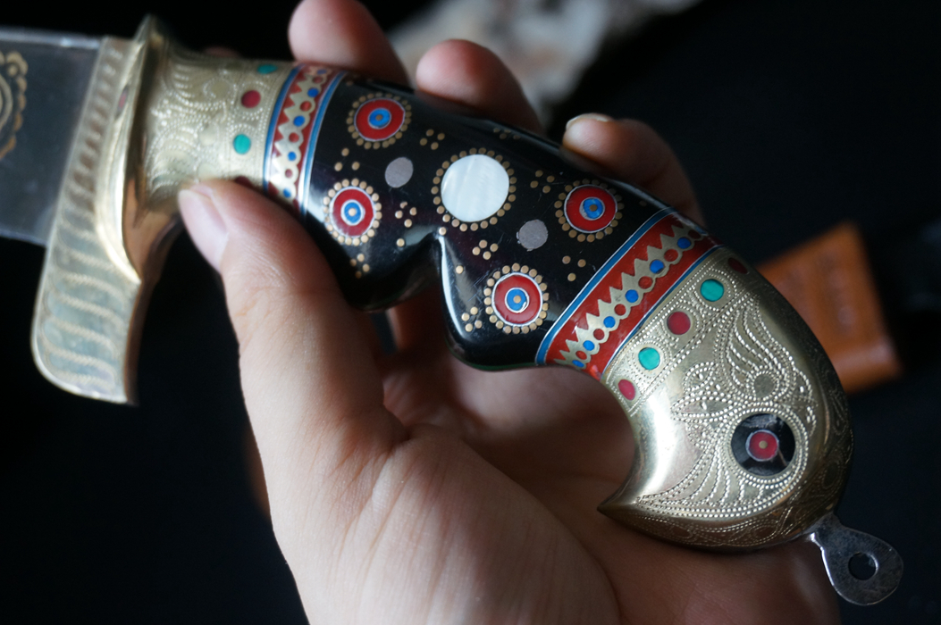 【孤品长刀】英吉沙老刀,4880包邮送牛皮刀鞘!