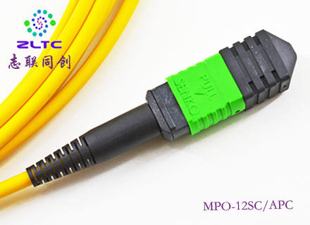 Fanout MPO/APC-SC/APC单模12芯光纤跳线- 北京志联同创光电科技有限公司