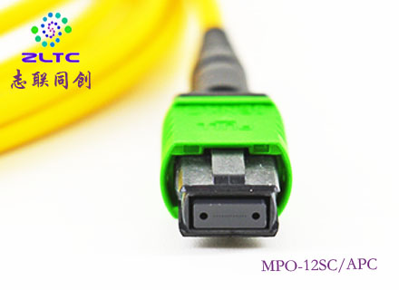 Fanout MPO/APC-SC/APC单模12芯光纤跳线- 北京志联同创光电科技有限公司