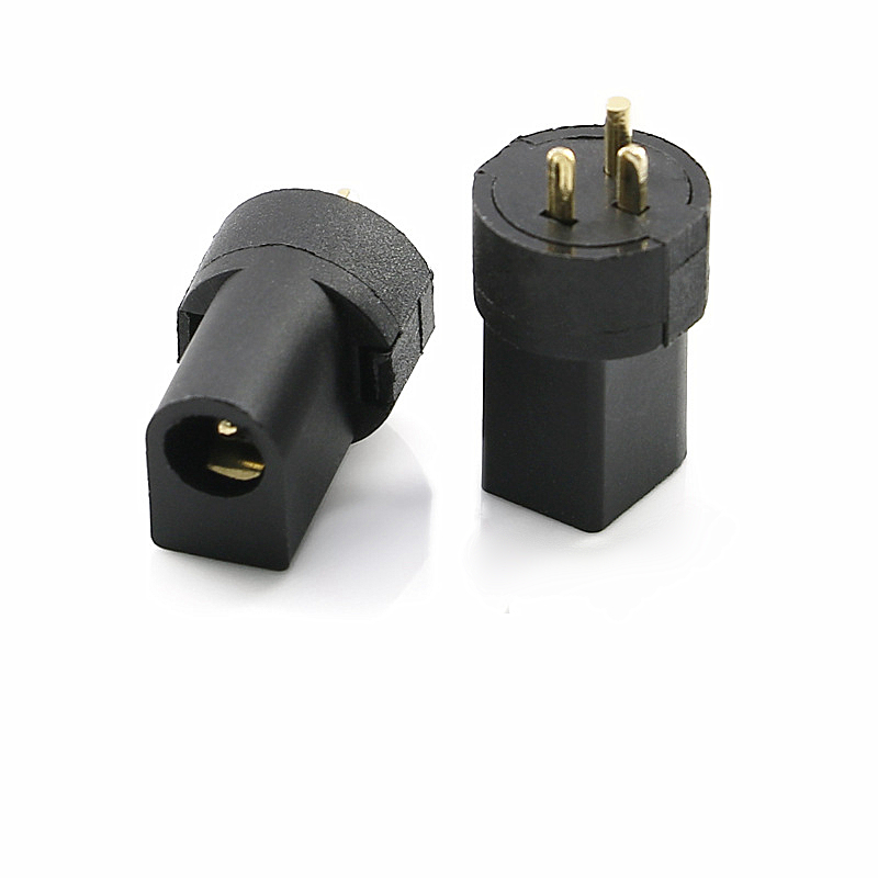 dc电源插座 dc097三脚直插