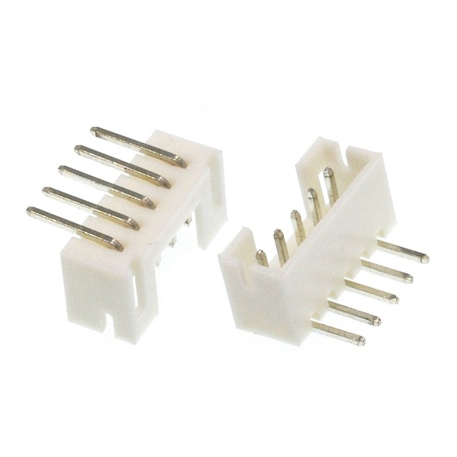 针座ph20mm90弯针铜wafer卧式dip连接器插座