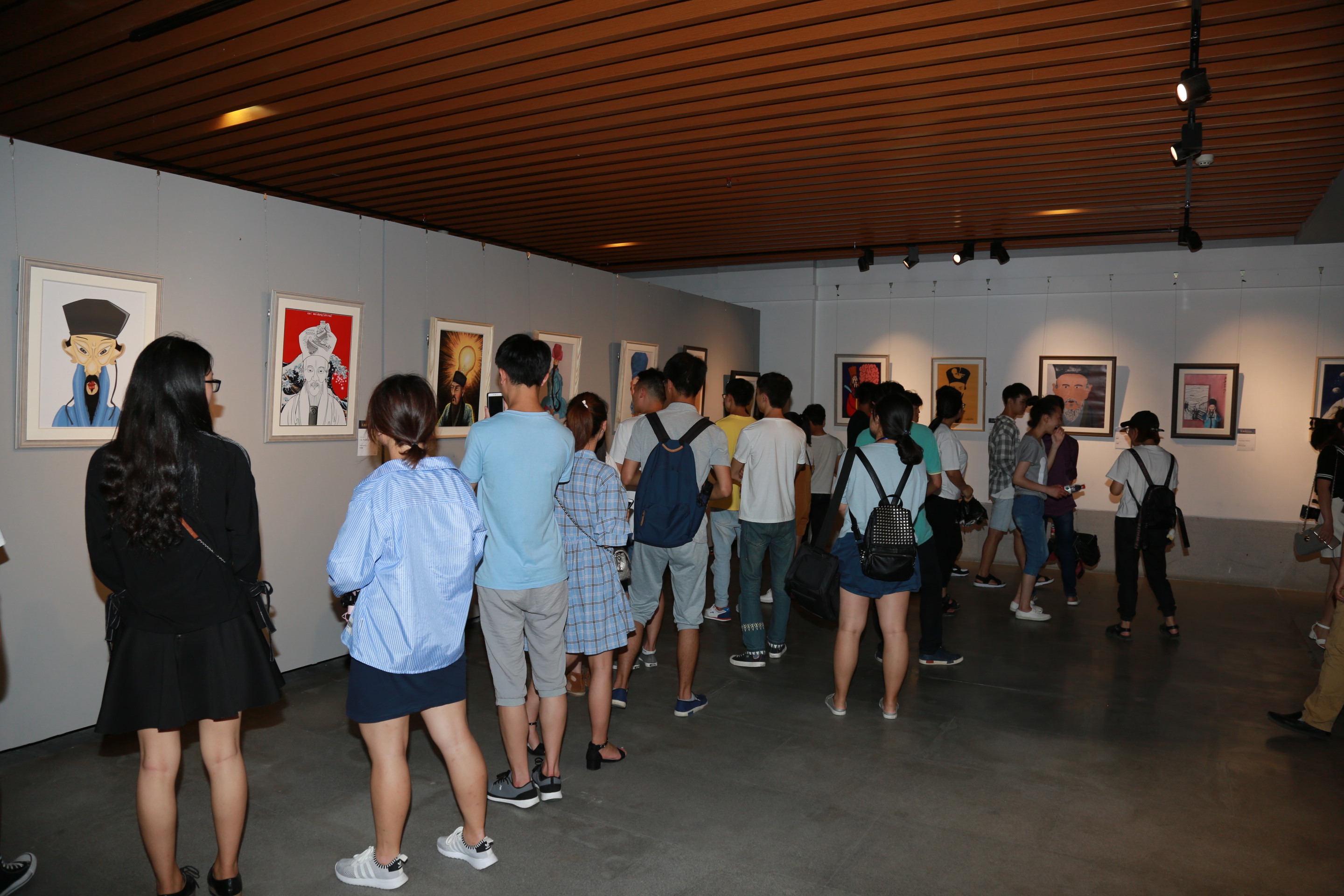 王阳明国际漫画展在贵阳孔学堂举行 1