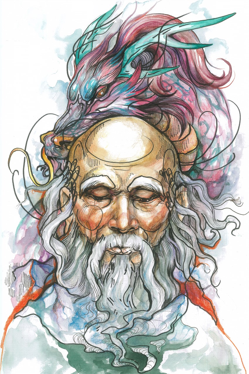 中国东华禅寺书画院老子·孔子·慧能国际漫画展获奖名单 1