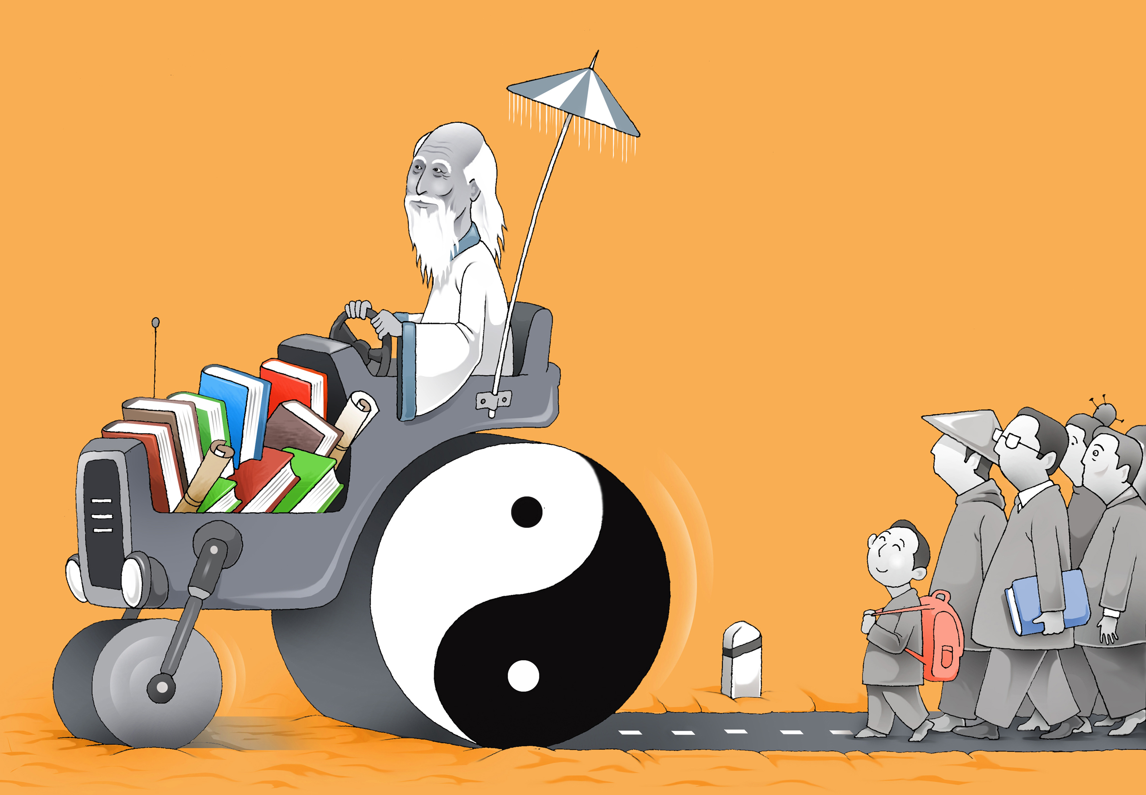 中国东华禅寺书画院老子·孔子·慧能国际漫画展获奖名单 1