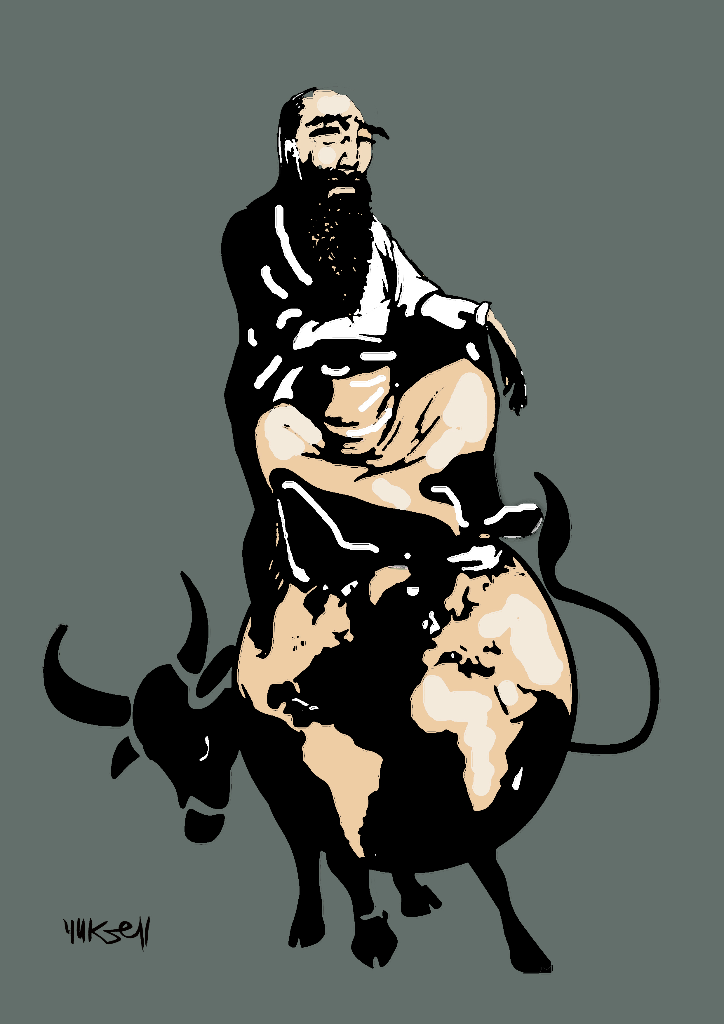 中国东华禅寺书画院老子·孔子·慧能国际漫画展获奖名单 1