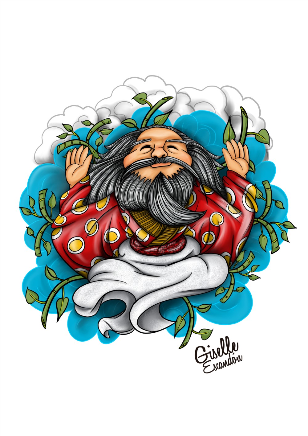 中国东华禅寺书画院老子·孔子·慧能国际漫画展获奖名单 1