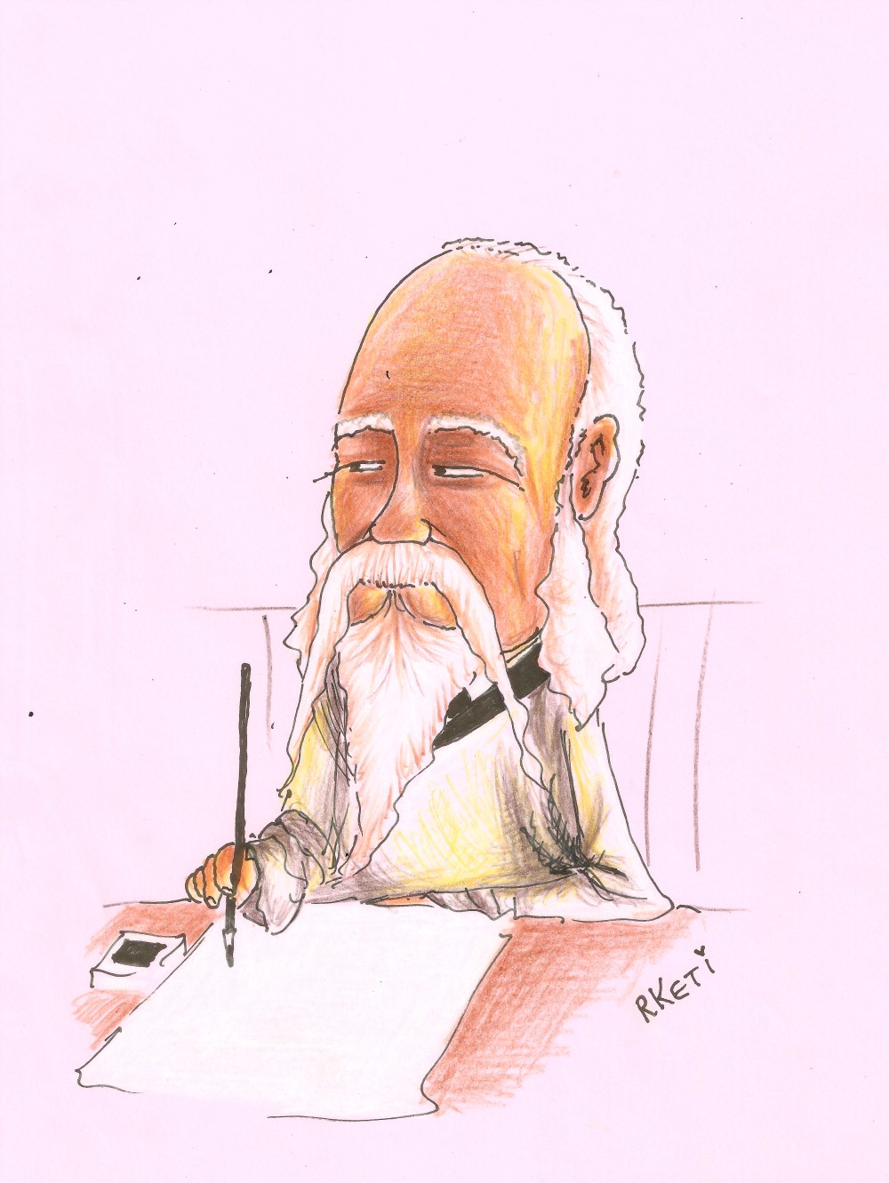 中国东华禅寺书画院老子·孔子·慧能国际漫画展获奖名单 1