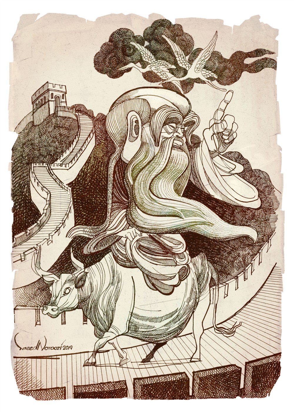 中国东华禅寺书画院老子·孔子·慧能国际漫画展获奖名单 1