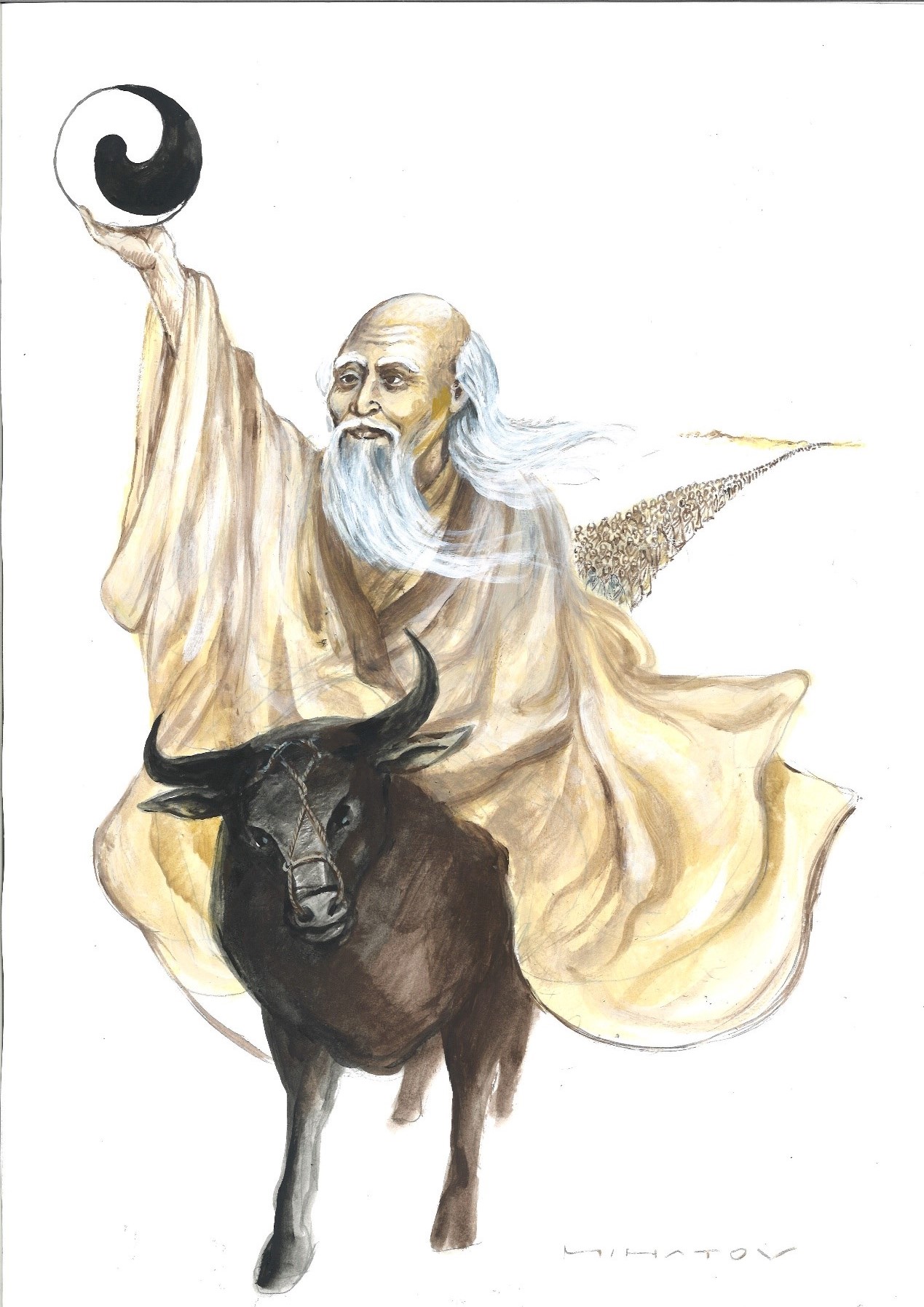 中国东华禅寺书画院老子·孔子·慧能国际漫画展获奖名单 1