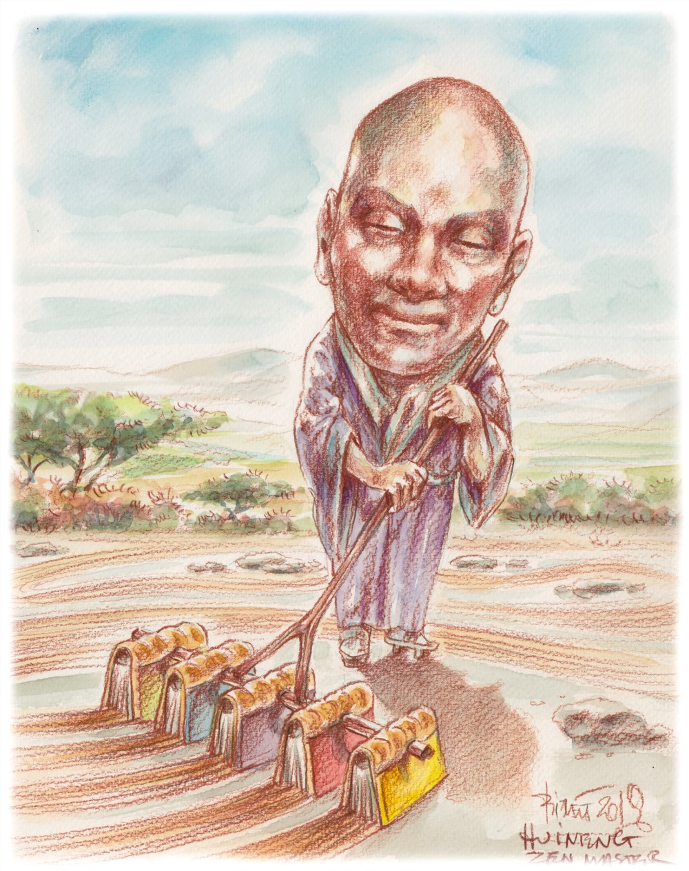 中国东华禅寺书画院老子·孔子·慧能国际漫画展获奖名单 1