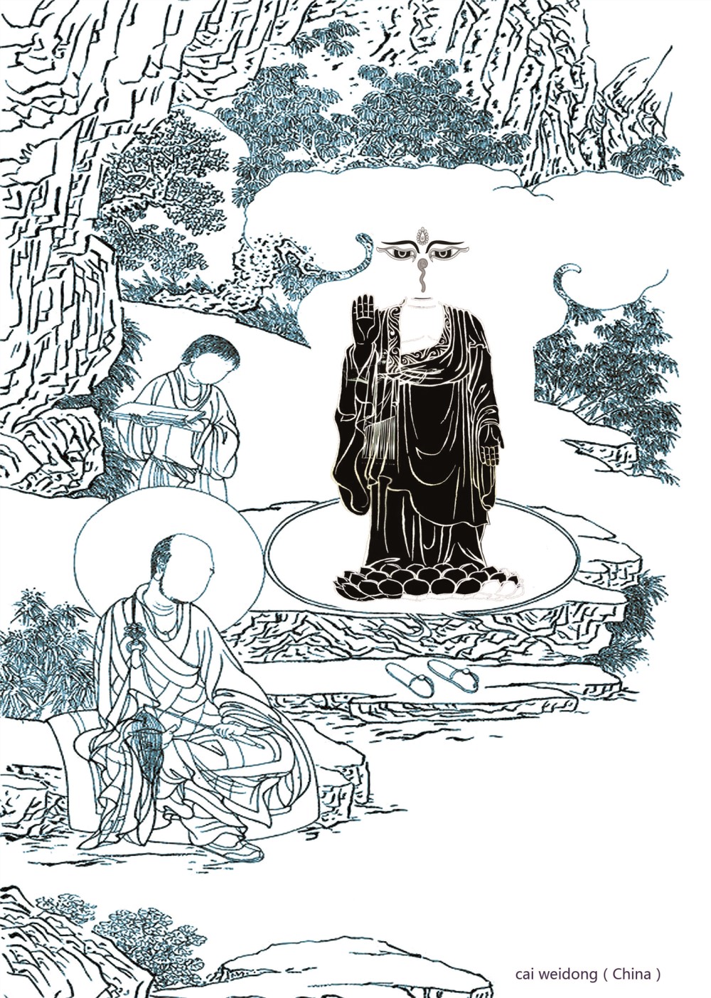 中国东华禅寺书画院老子·孔子·慧能国际漫画展获奖名单 1