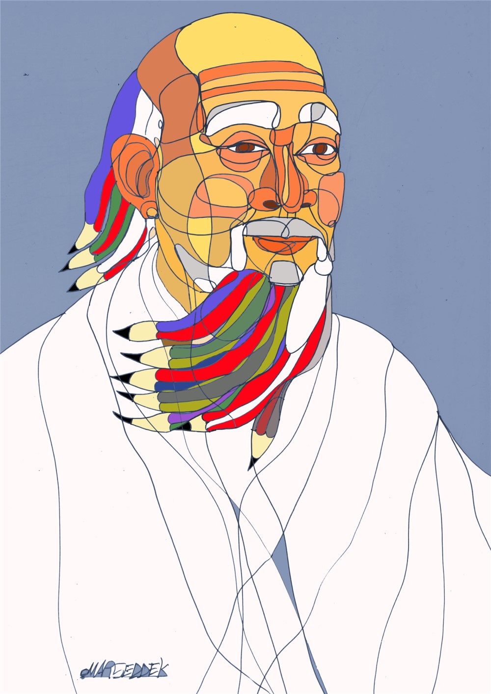 中国东华禅寺书画院老子·孔子·慧能国际漫画展获奖名单 1