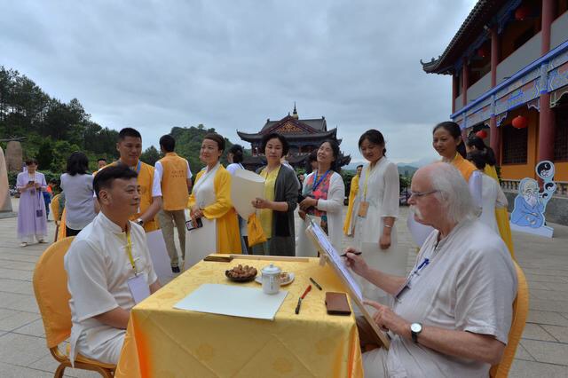 2019中国东华禅寺书画院老子·孔子·慧能国际漫画展亮点回顾 3