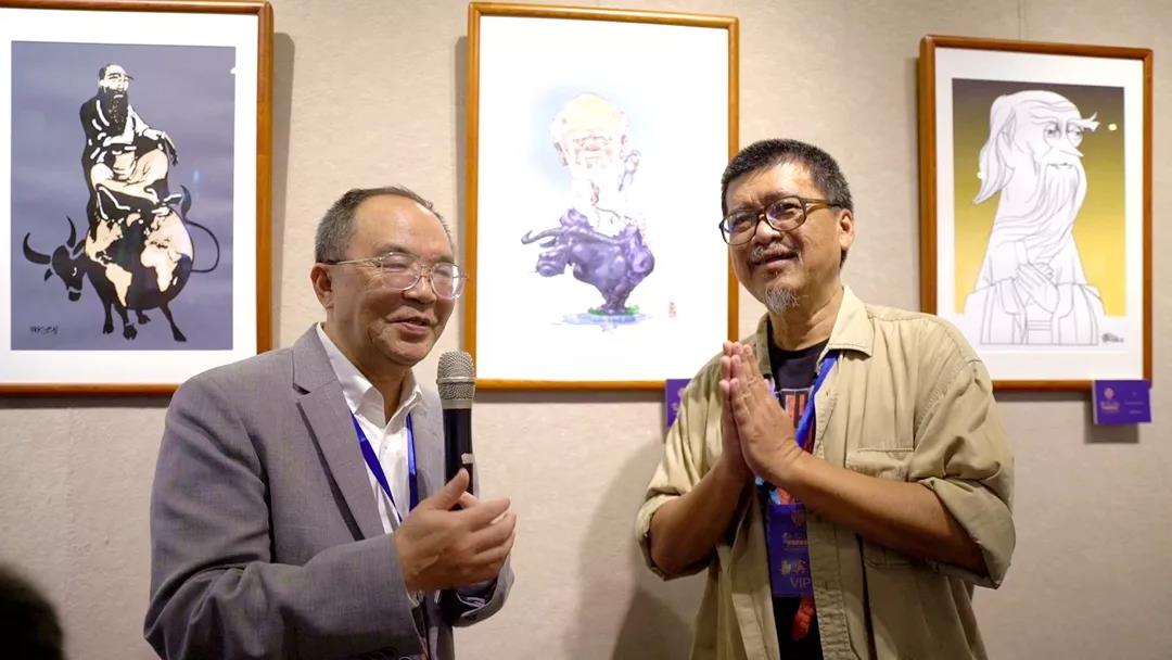 【新闻】西方漫画中的儒释道圣贤“现身”广东东华禅寺——国际首创 2