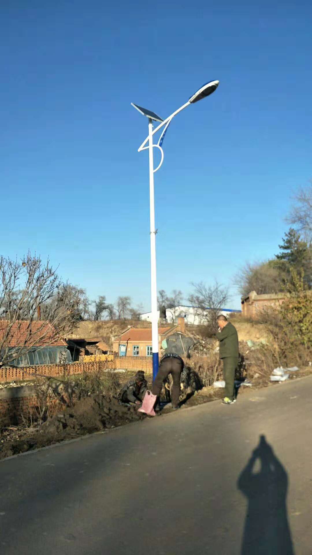 吉林省榆樹市太陽能路燈項目