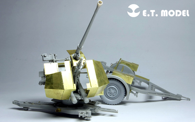 e35-025 wwii german 3.7cm flak 37 anti-aircraft gun